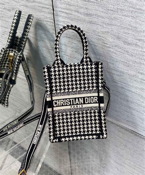 dior phone tote bag